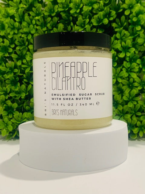 Pineapple Cilantro Emulsified Sugar Scrub
